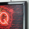 BBQ Pig Framed LED Sign